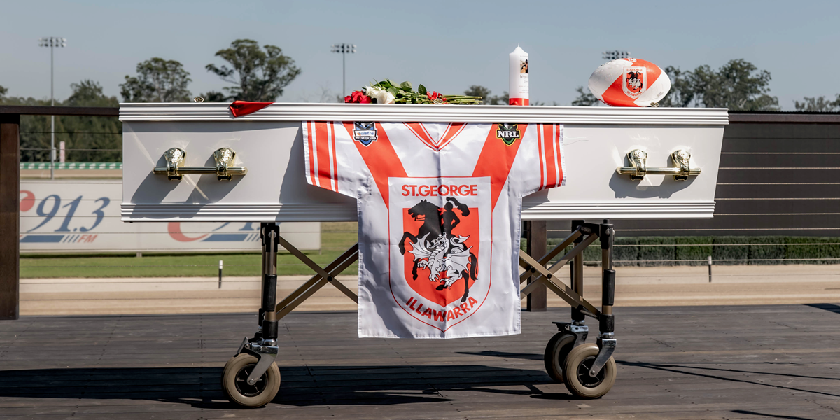 Sports-themed funeral, unique funeral and new funeral trends