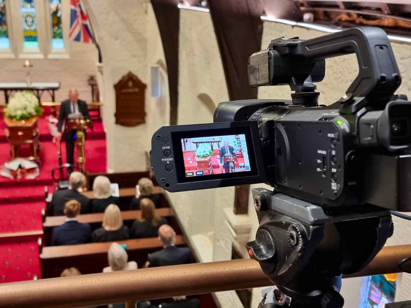 Sydney's leading funeral videographer and live streaming specialist