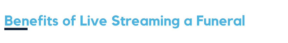 Why live stream a funeral in Sydney